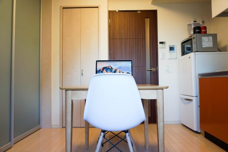 2018年当時の部屋の写真