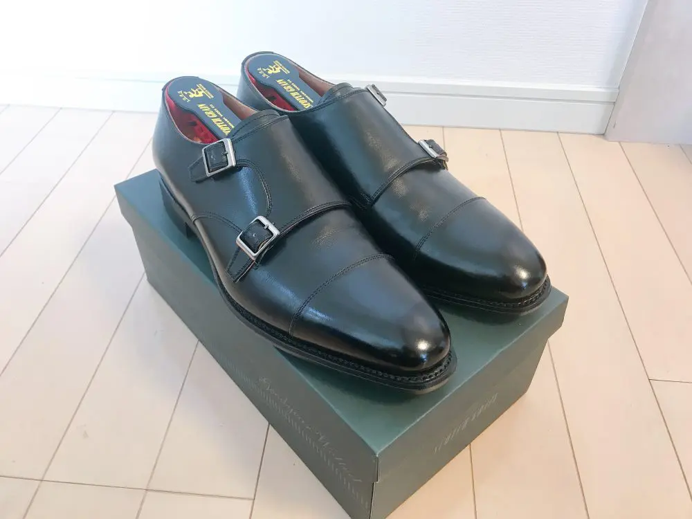 スコッチグレインのダブルモンク オデッサ910BL 3ヵ月着用レビュー