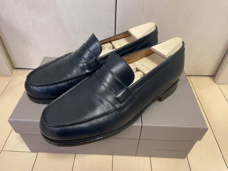 J.M.WESTON180左横から