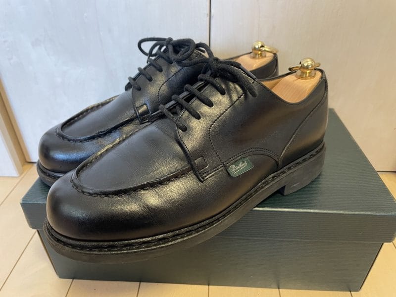 5年履いたシャンボード横から