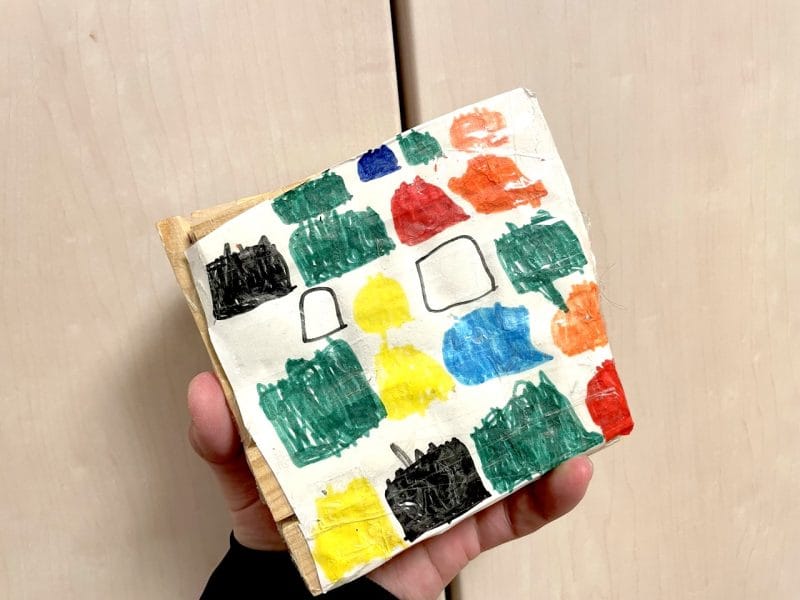 息子お手製の"CD"