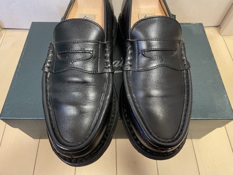 4年愛用したパラブーツ ランスのアッパー